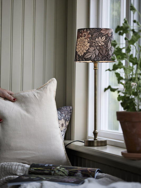 Anibe Lifestyle - Liam Bordslampa Dahlia brun 55cm