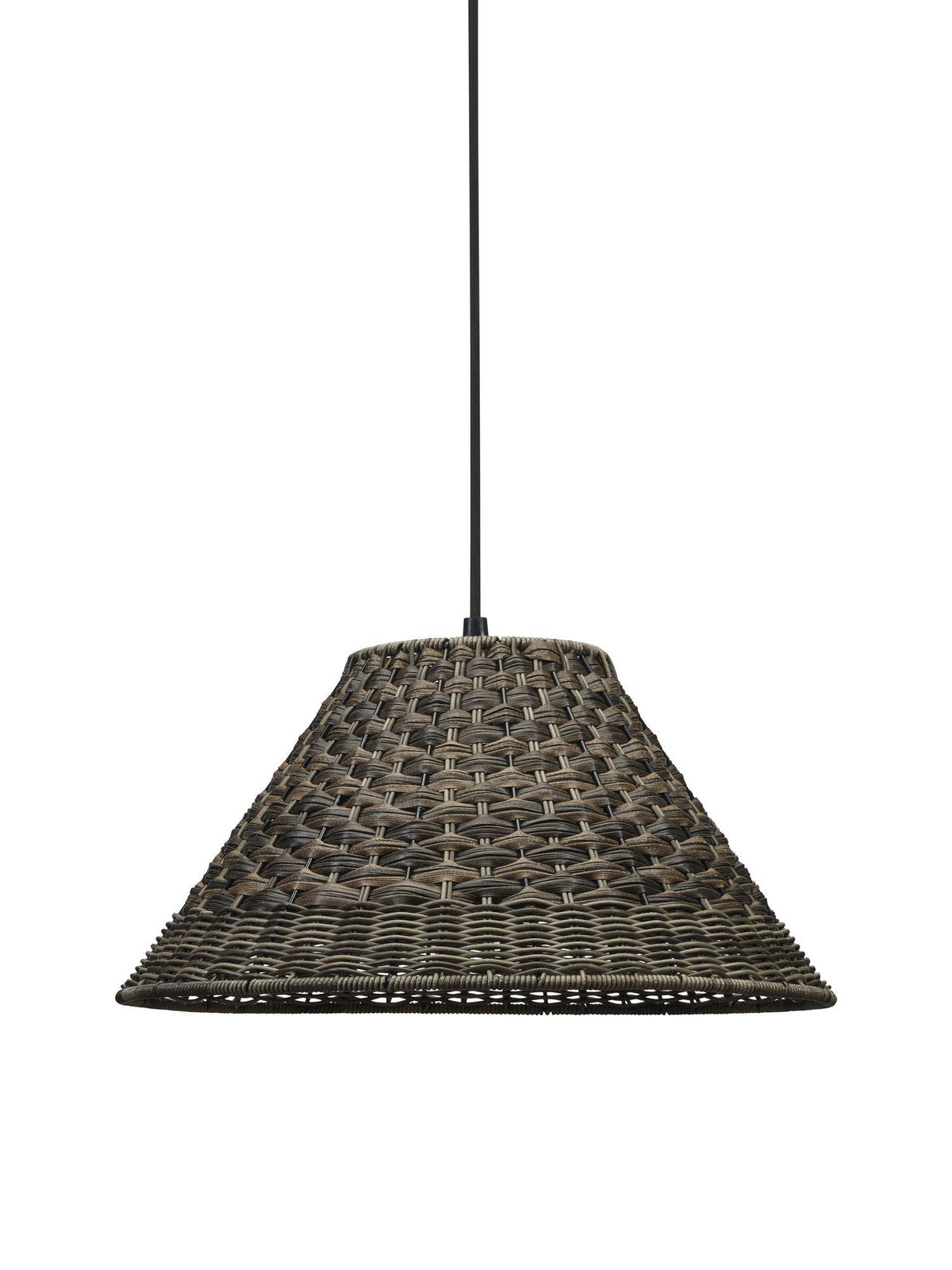 Anibe Lifestyle - Lisen - Taklampa Konstrotting Brun Natur IP44 45cm