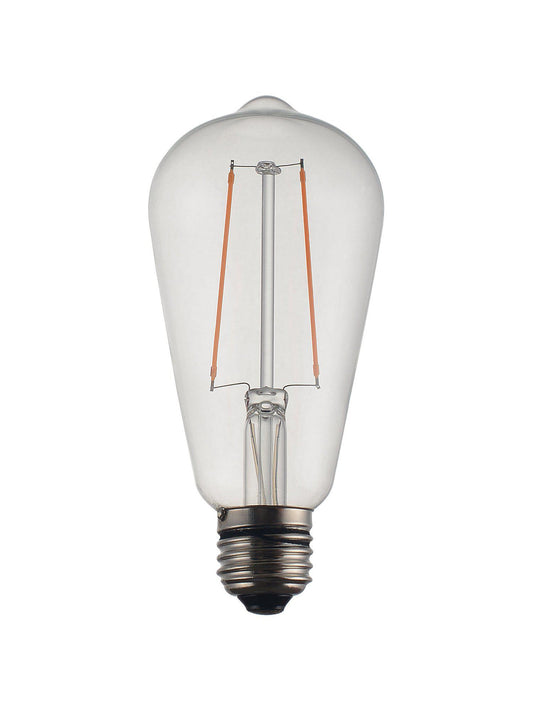 Anibe Lifestyle - Vintage LED Filament Edison Clear 58mm E27 2 W