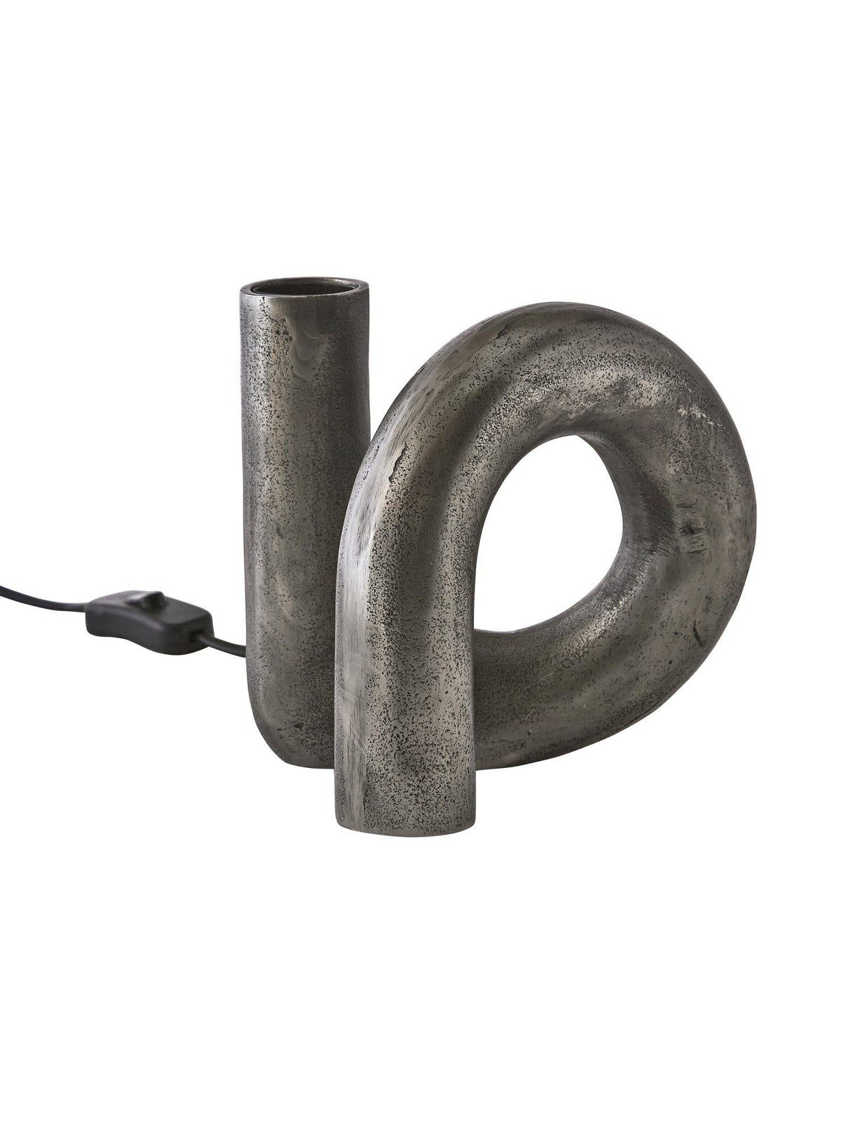 Anibe Lifestyle - Notice Swirl Lampfot Råsilver 18cm