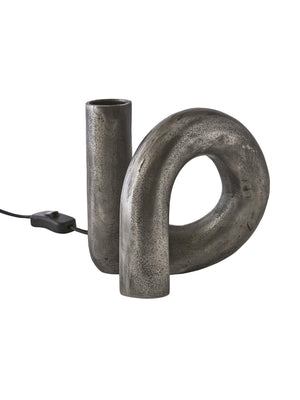 Anibe Lifestyle - Notice Swirl Lampfot Råsilver 18cm