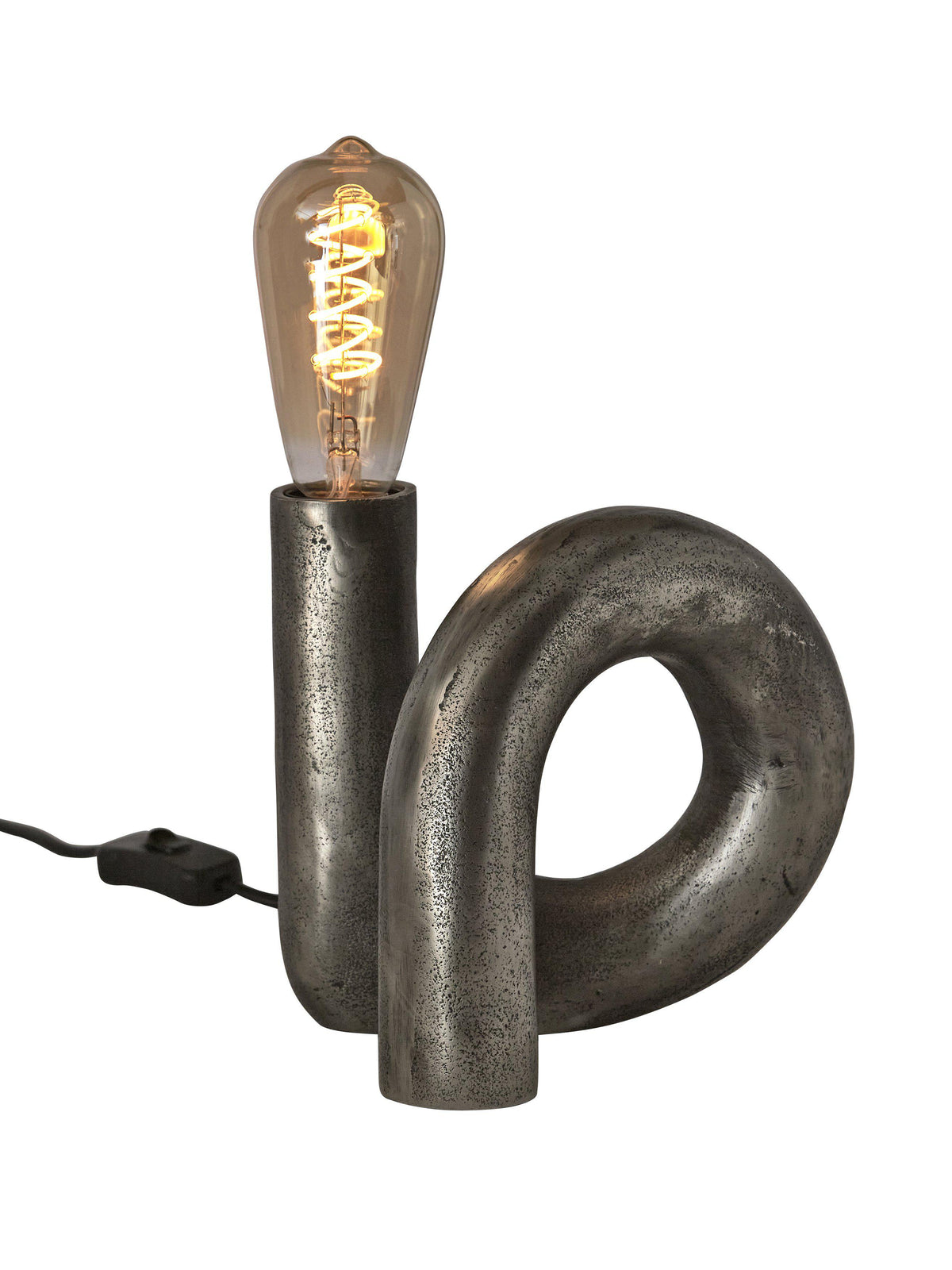 Anibe Lifestyle - Notice Swirl Lampfot Råsilver 18cm