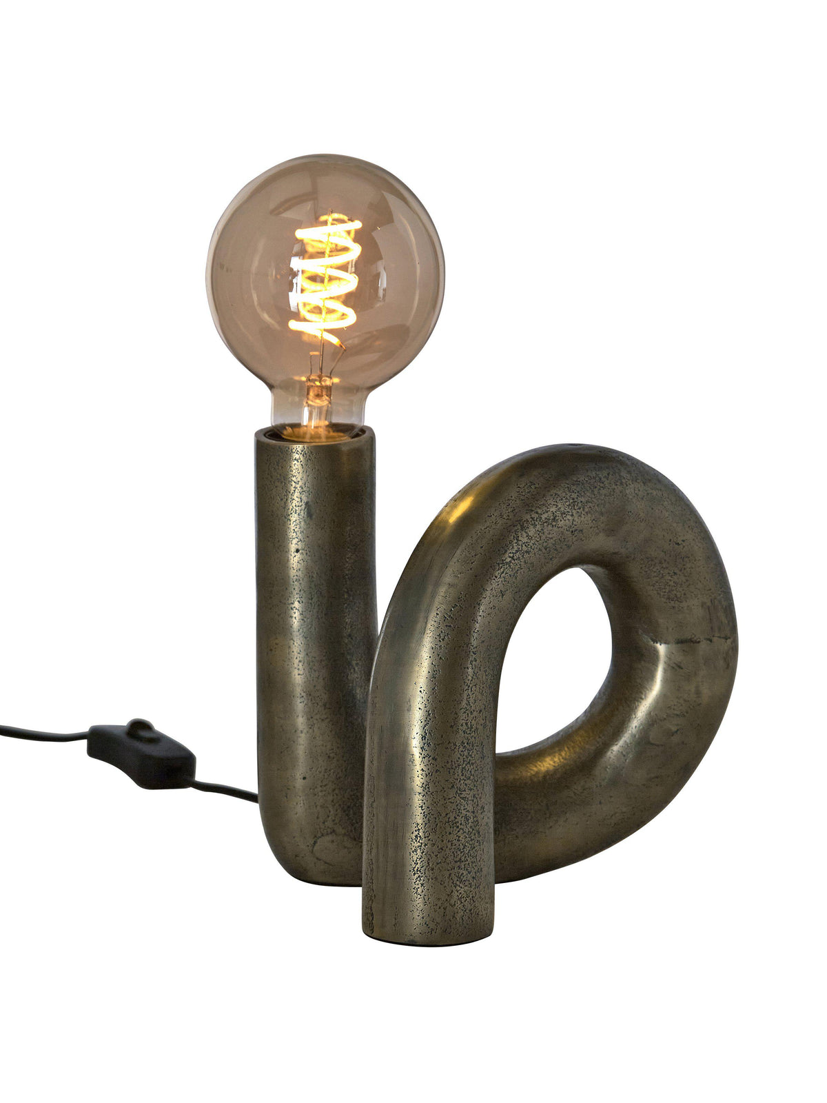 Anibe Lifestyle - Notice Swirl Lampfot Råmässing 18cm