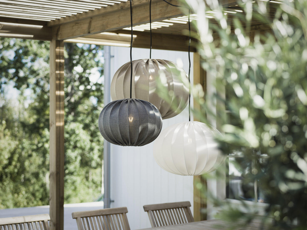 Anibe Lifestyle - Hilma - Taklampa Utomhus Vit IP44 60cm