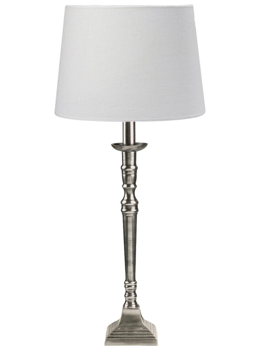 Anibe Lifestyle - Salong bordslampa med lampskärm Sofia offwhite 55cm