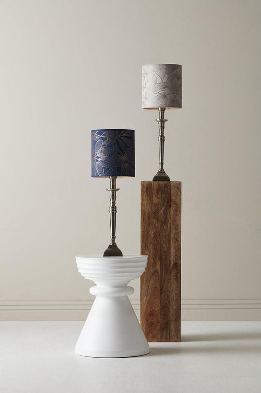 Anibe Lifestyle - Salong Lampfot antiksilver 42cm