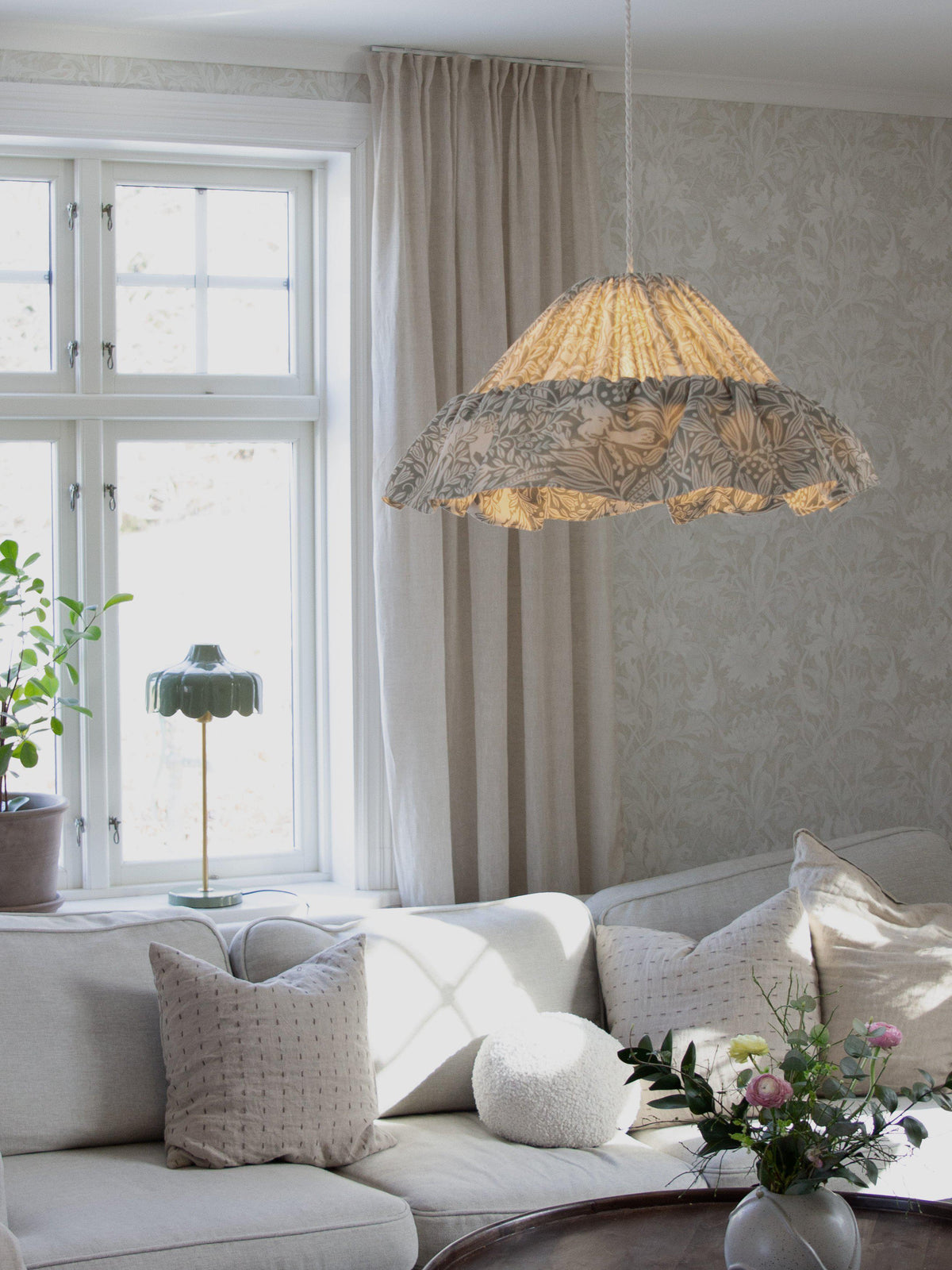 Anibe Lifestyle - Stina Taklampa - Eldertree Grön