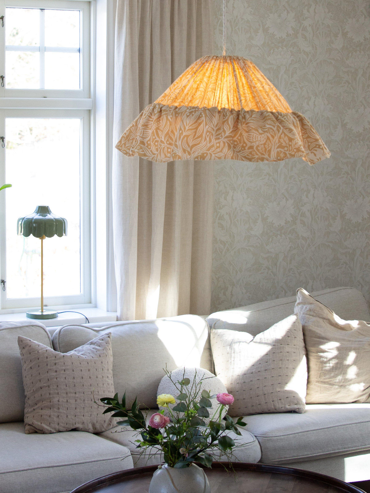 Anibe Lifestyle - Stina Taklampa - Eldertree Gul