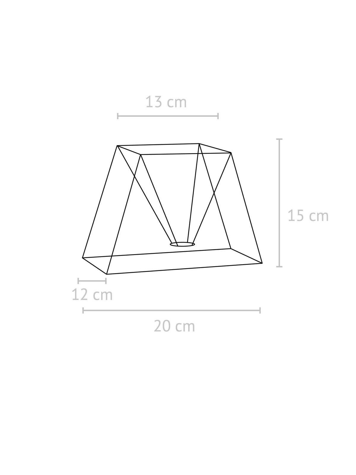 Anibe Lifestyle - Scala - Lampskärm Franza Vit 20cm