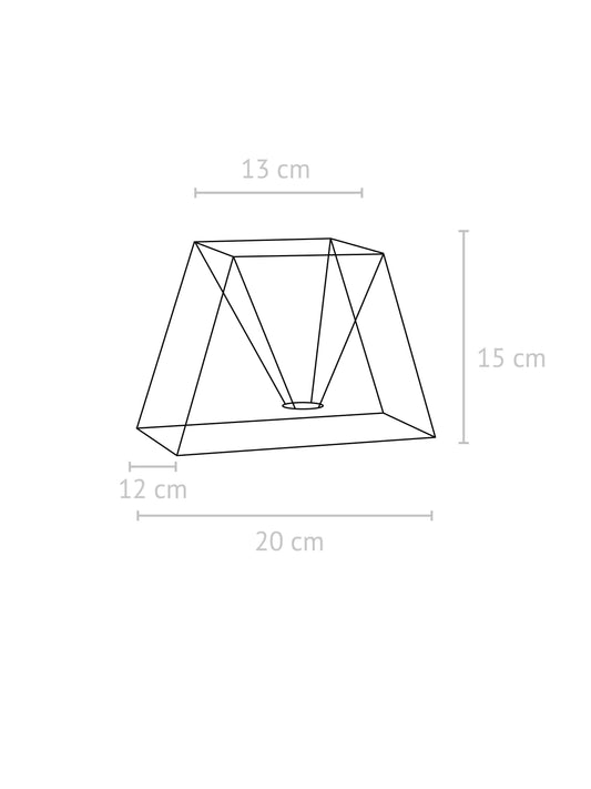 Anibe Lifestyle - Scala - Lampskärm Franza Vit 20cm