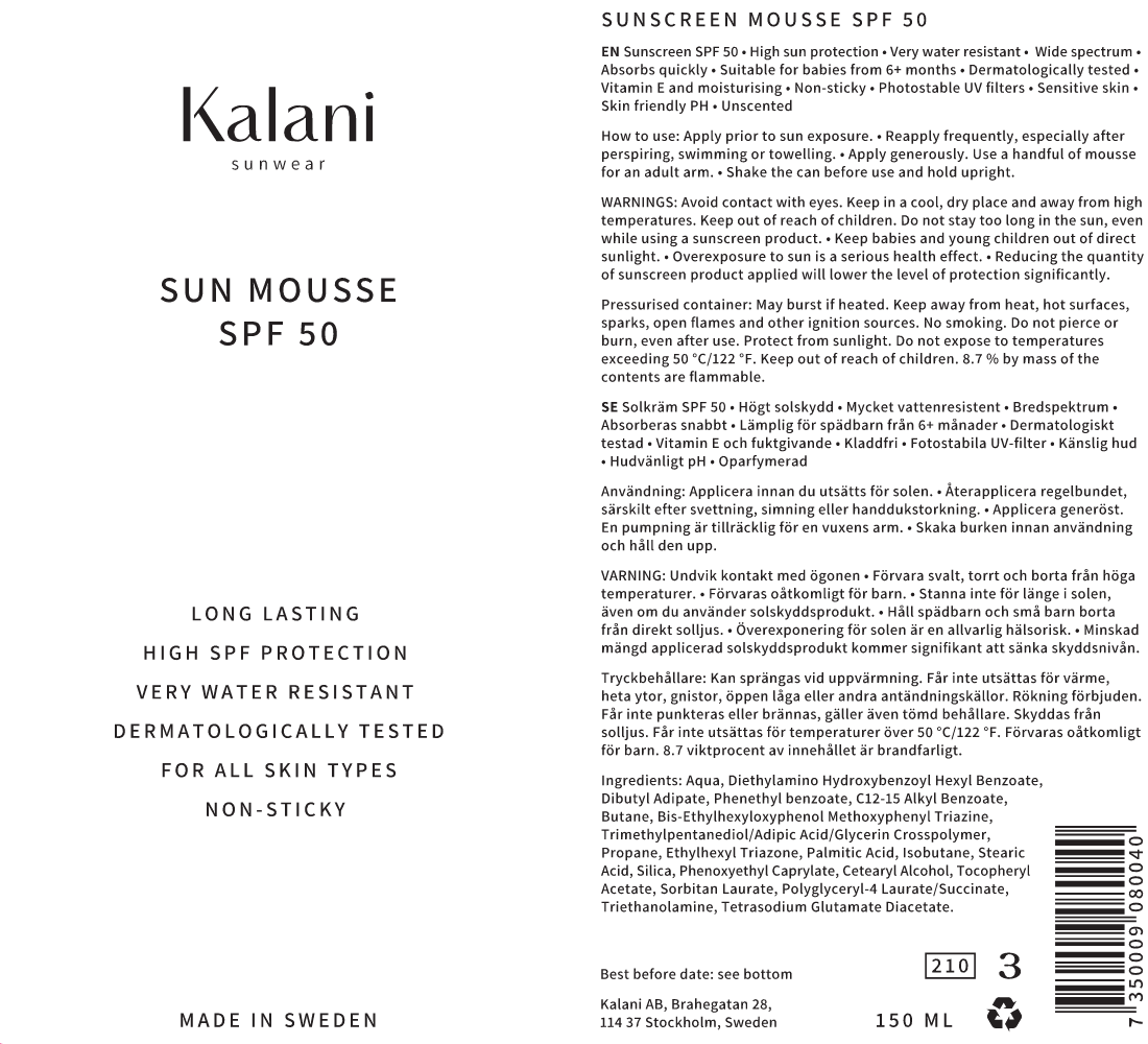 Anibe Lifestyle - Sun Mousse SPF 50 150 ml