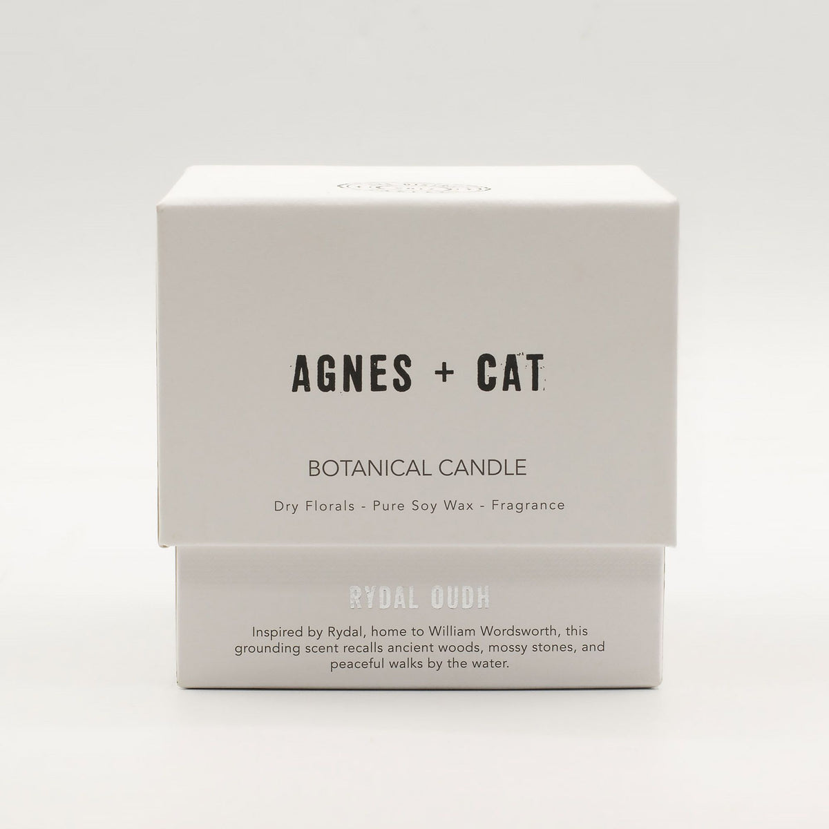 Anibe Lifestyle - Agnes + Cat Botaniska Sojavaxljus - Rydal Oudh
