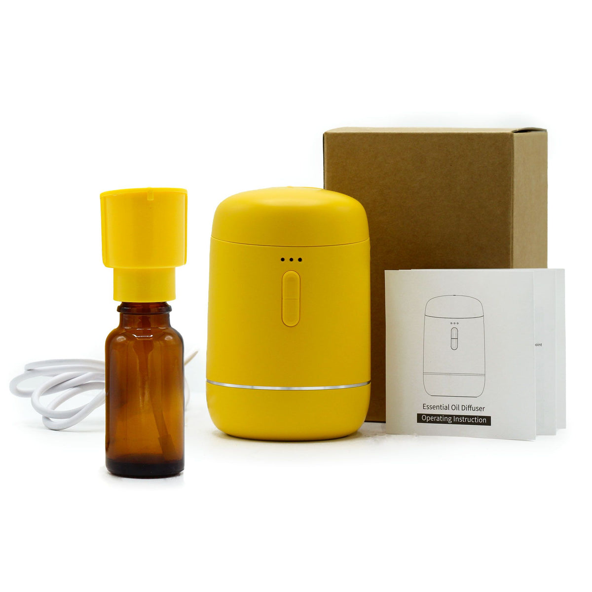 Anibe Lifestyle - Aromadiffusor - Vattenfri nebulisator med USB-C, gul