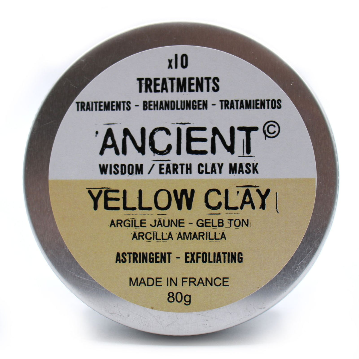 Anibe Lifestyle - Earth Lermaskpuder - Yellow Clay