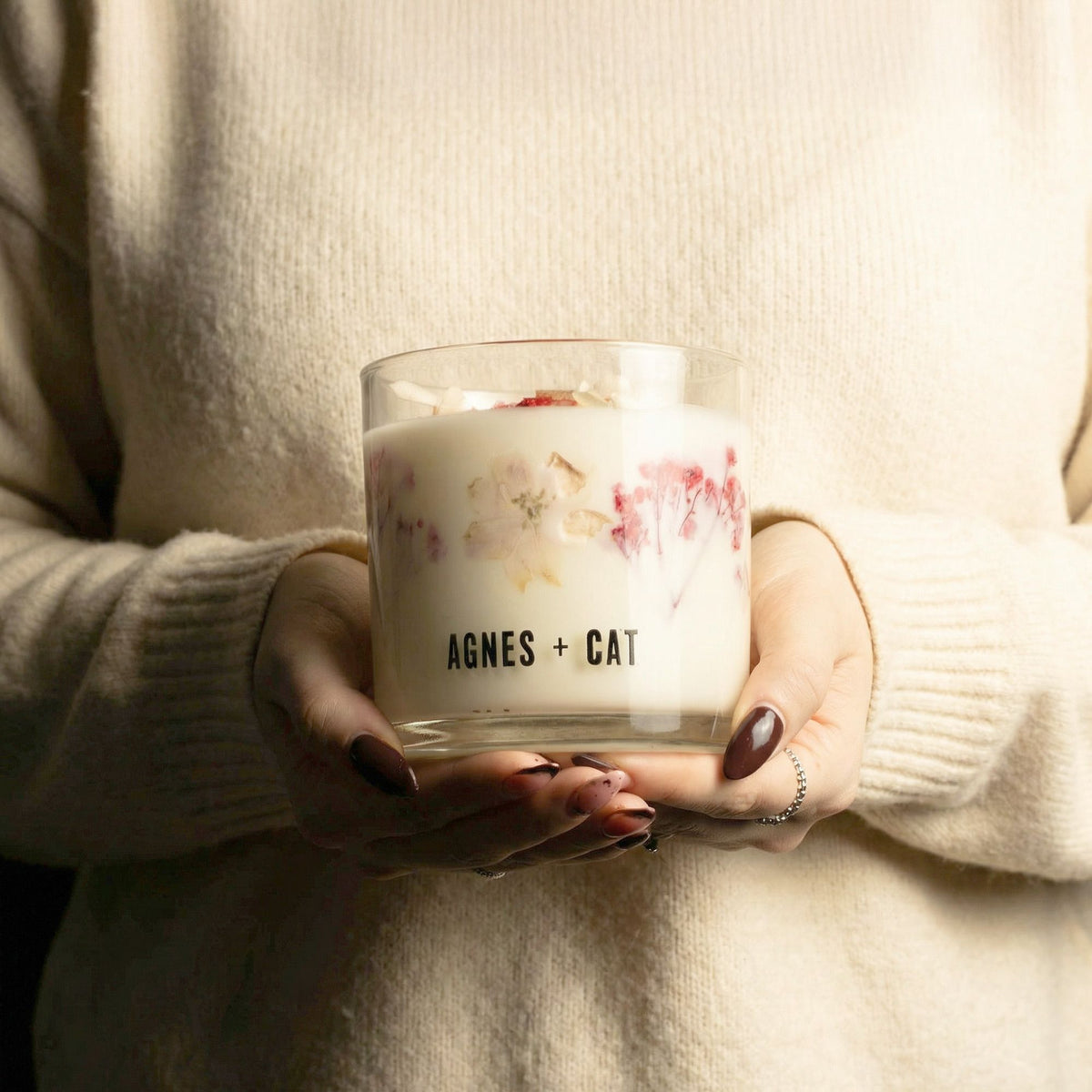 Anibe Lifestyle - Agnes + Cat Botaniska Sojavaxljus - Seasalt & Moss