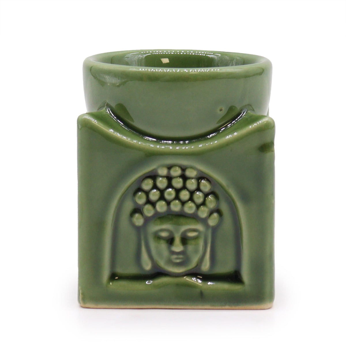 Anibe Lifestyle - Doftlampa - Fyrkantig Buddha Mörk Jade