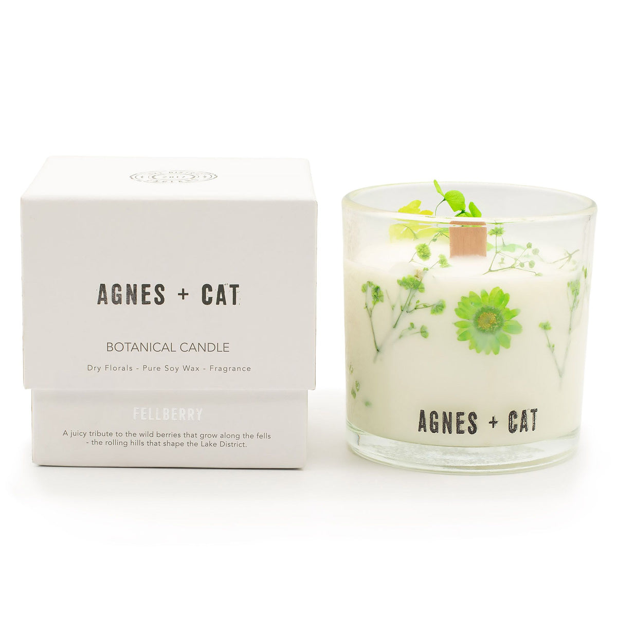 Anibe Lifestyle - Agnes + Cat Botaniska Sojavaxljus - Fellberry