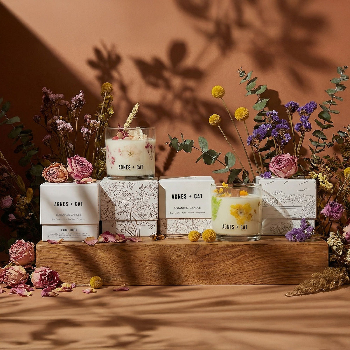 Anibe Lifestyle - Agnes + Cat Botaniska Sojavaxljus - Moorland