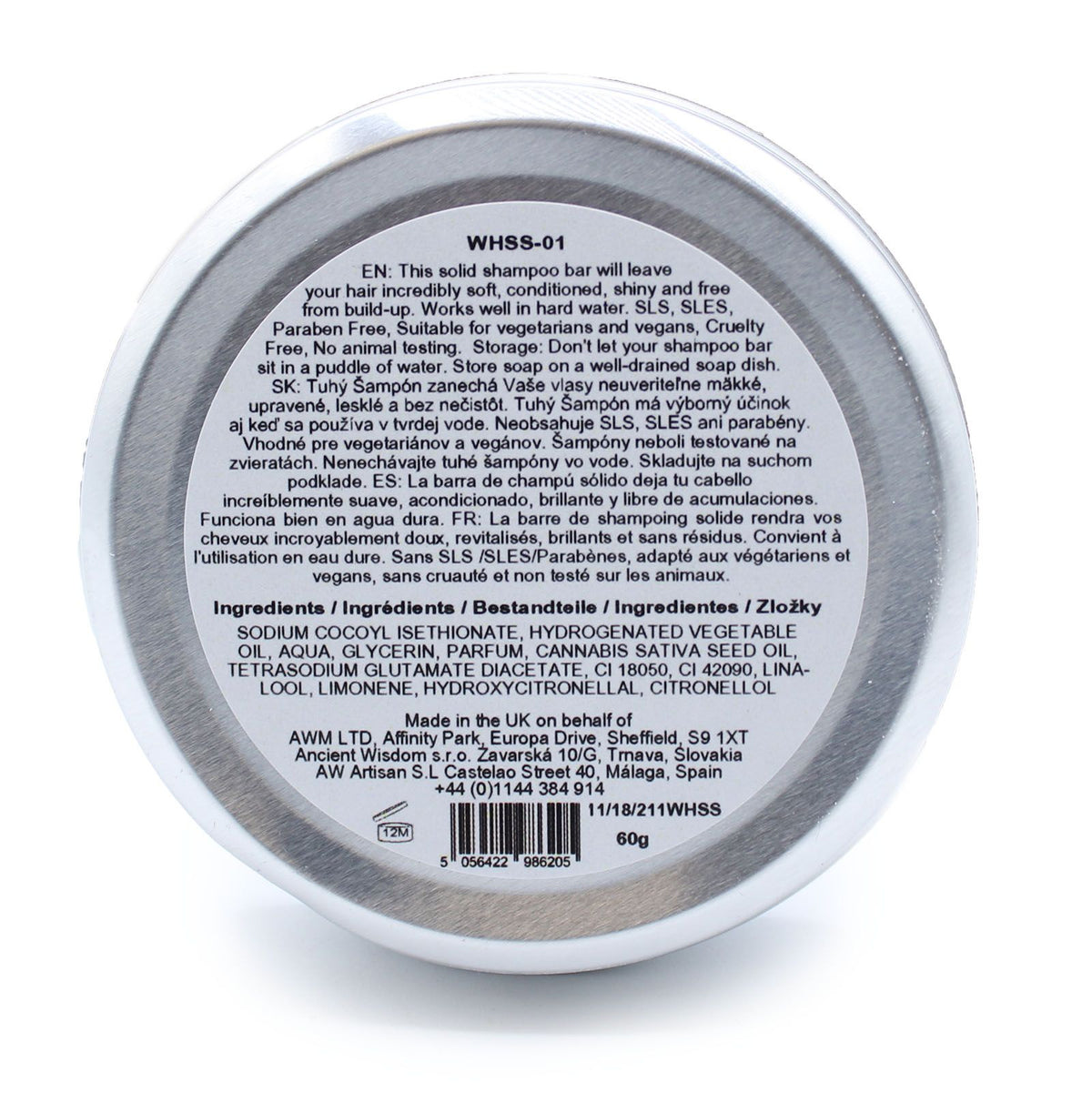Anibe Lifestyle - Wild Hare Solid Shampoo - Orchid