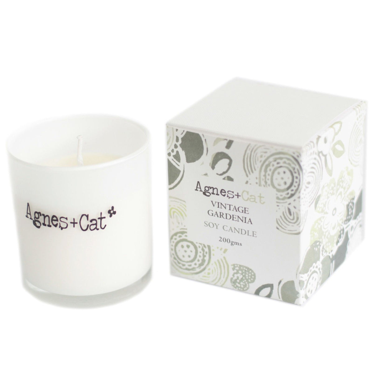 Anibe Lifestyle - Agnes + Cat Votive Sojavaxljus - Vintage Gardenia