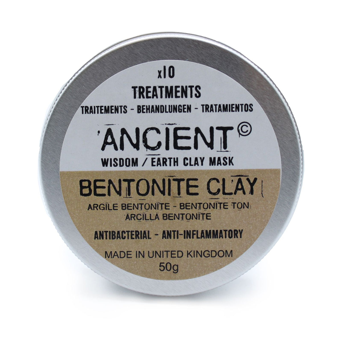 Anibe Lifestyle - Earth Lermaskpuder - Bentonite Clay