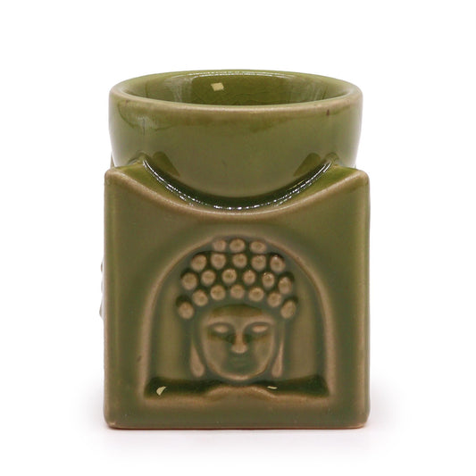 Anibe Lifestyle - Doftlampa - Fyrkantig Buddha Ljus Jade