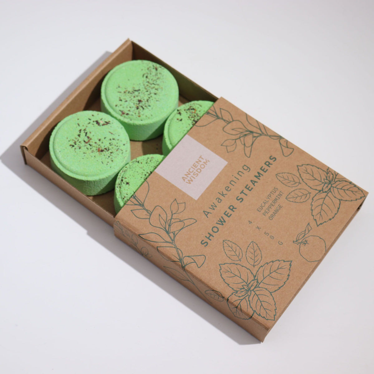 Anibe Lifestyle - 4-pack Zen Duschångare - Therapy Wellness Quartet - Awakening (Green)