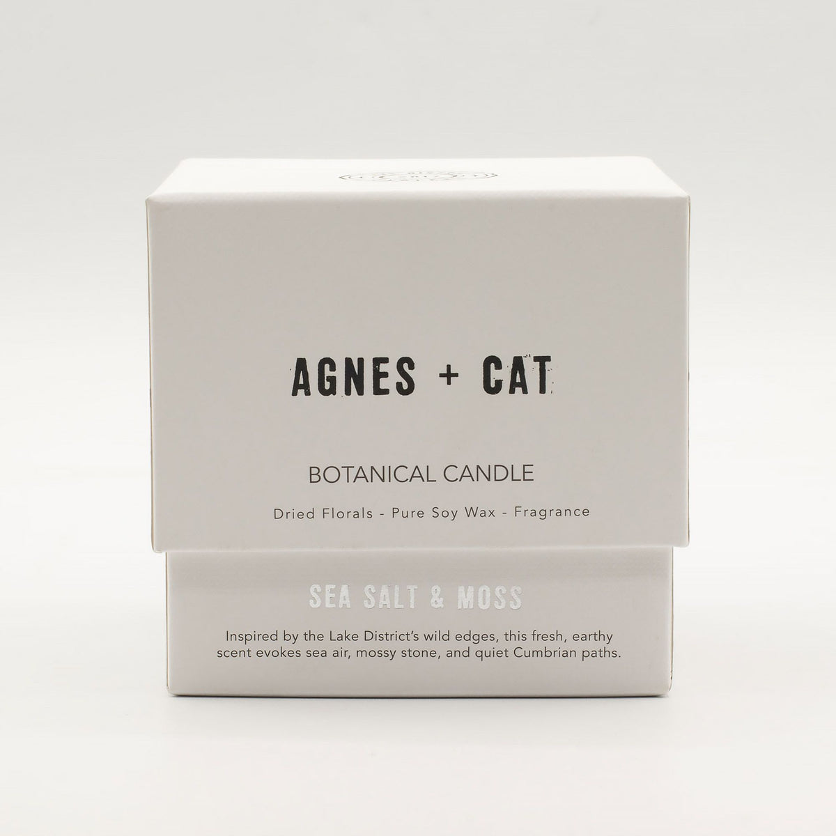 Anibe Lifestyle - Agnes + Cat Botaniska Sojavaxljus - Seasalt & Moss