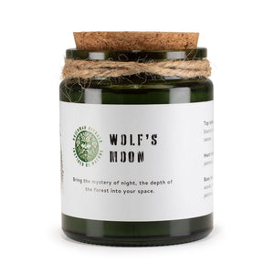 Anibe Lifestyle - Greenman Woodwick Sojavaxljus - Wolf's Moon