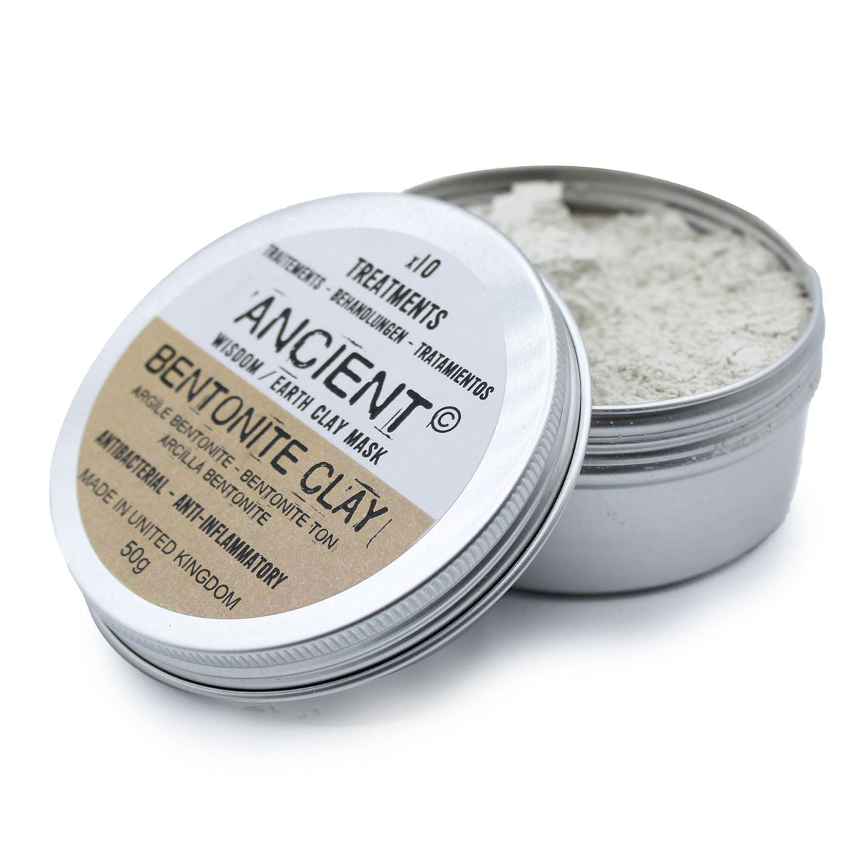Anibe Lifestyle - Earth Lermaskpuder - Bentonite Clay