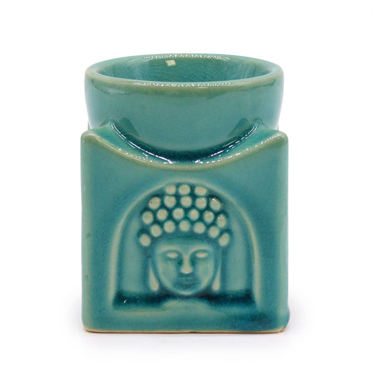 Anibe Lifestyle - Doftlampa - Fyrkantig Buddha Turkos