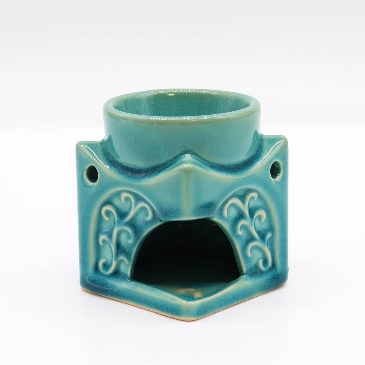 Anibe Lifestyle - Doftlampa - Fyrkantig Buddha Turkos