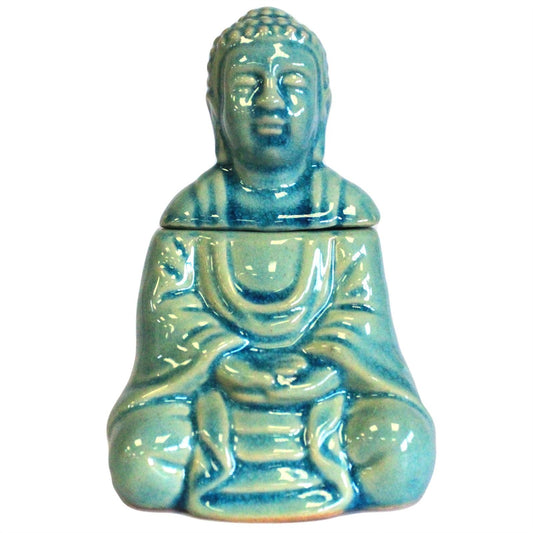 Anibe Lifestyle - Doftlampa - Sittande Buddha Blå