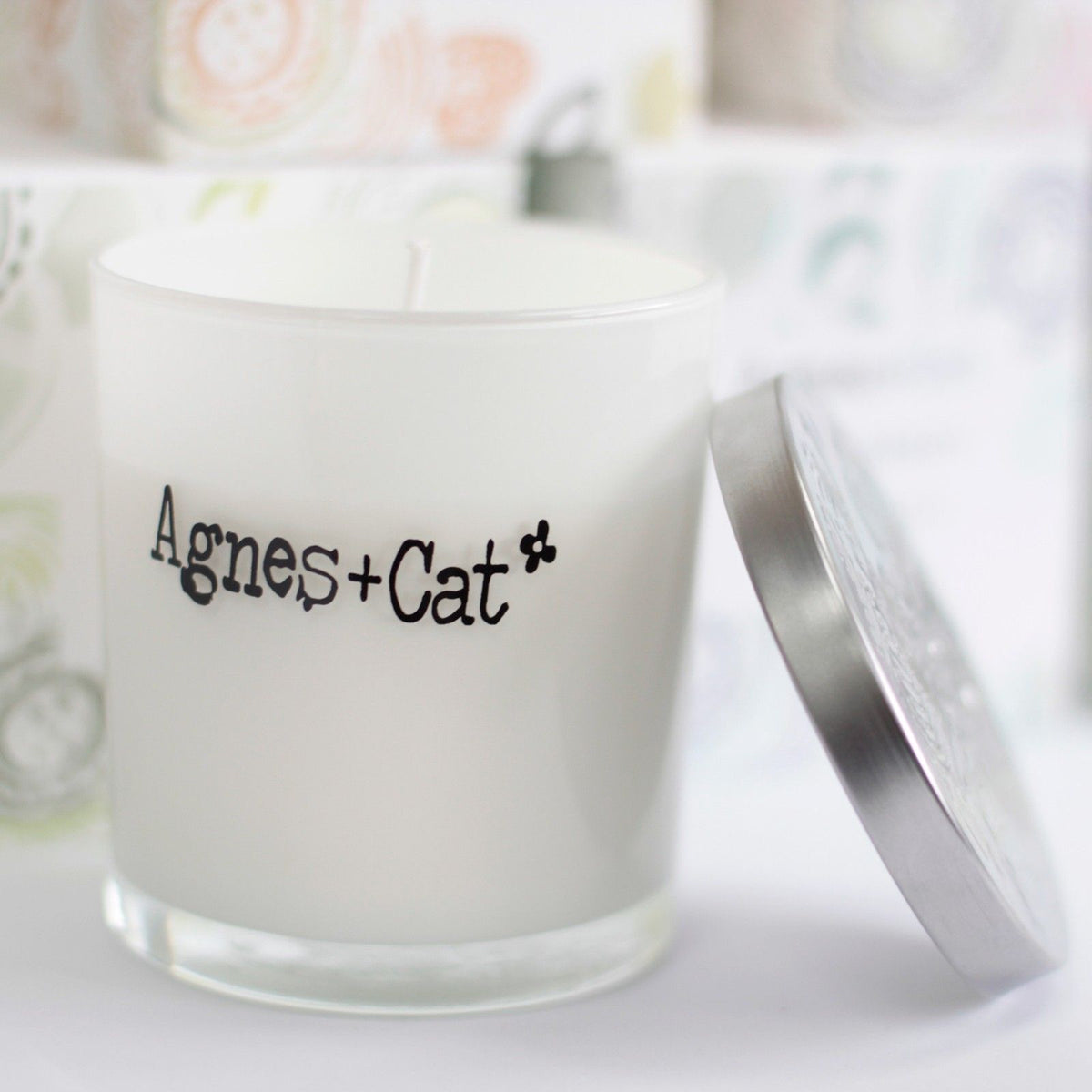 Anibe Lifestyle - Agnes + Cat Votive Sojavaxljus - Parma Violet