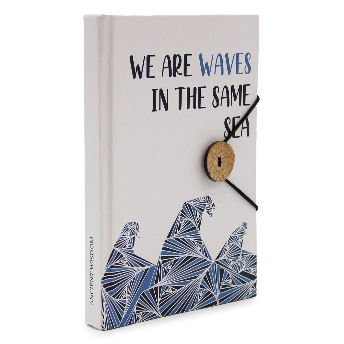 Anibe Lifestyle - Liten anteckningsbok med rem - Waves in the same sea