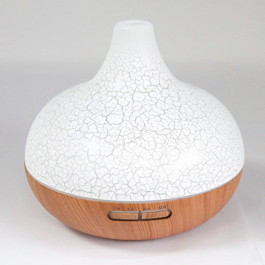 Anibe Lifestyle - Aromadiffusor - Santorini med skaldesign, USB och färgskiftande ljus