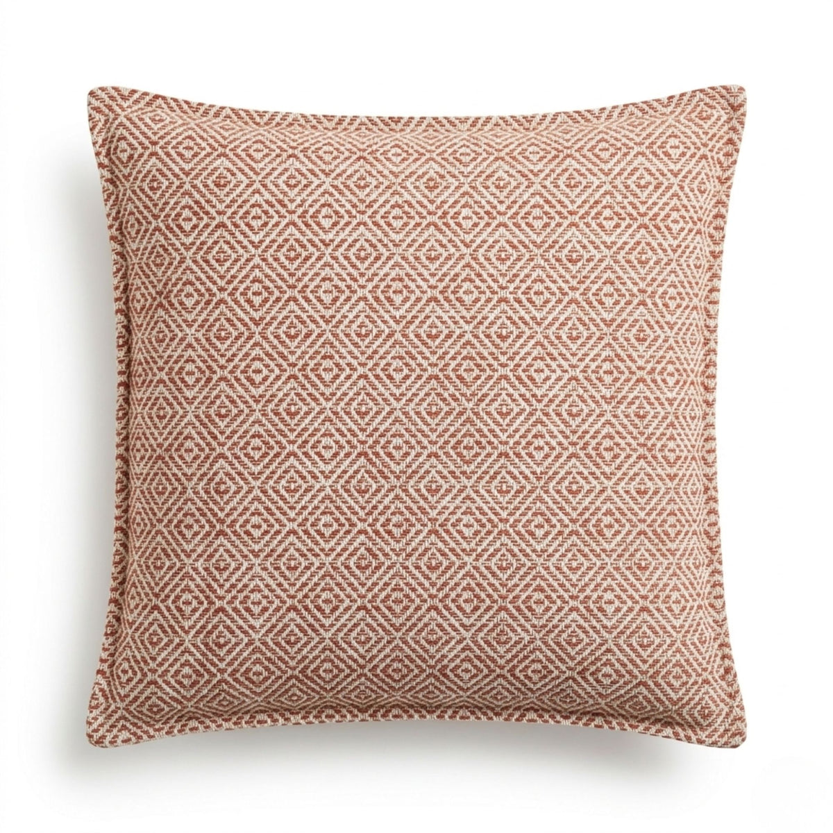 Anibe Lifestyle - Klassiskt kuddfodral – Burgundy Squares