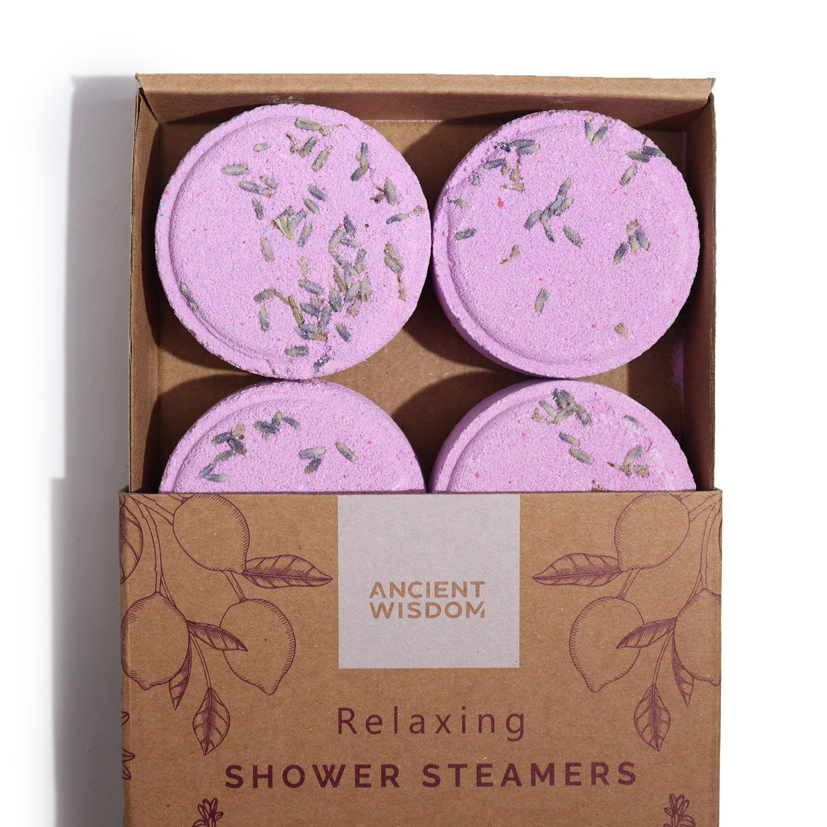 Anibe Lifestyle - 4-pack Zen Duschångare - Therapy Wellness Quartet - Relaxing (Purple)