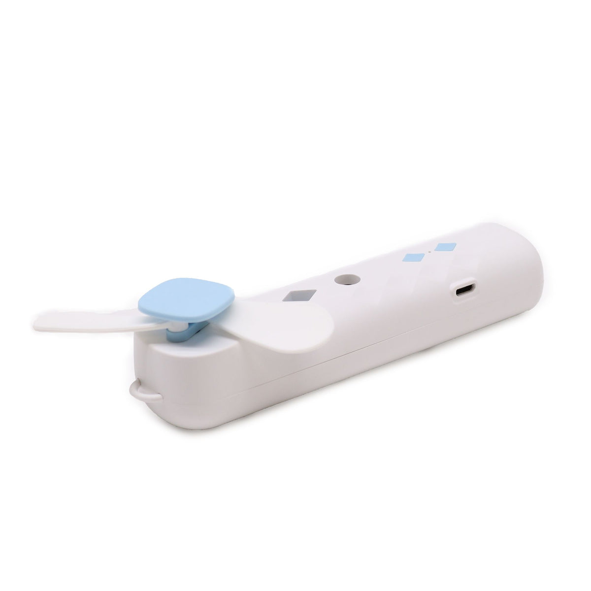 Anibe Lifestyle - Ansiktsfläkt - White Nano Mist med dimspray och USB-laddning