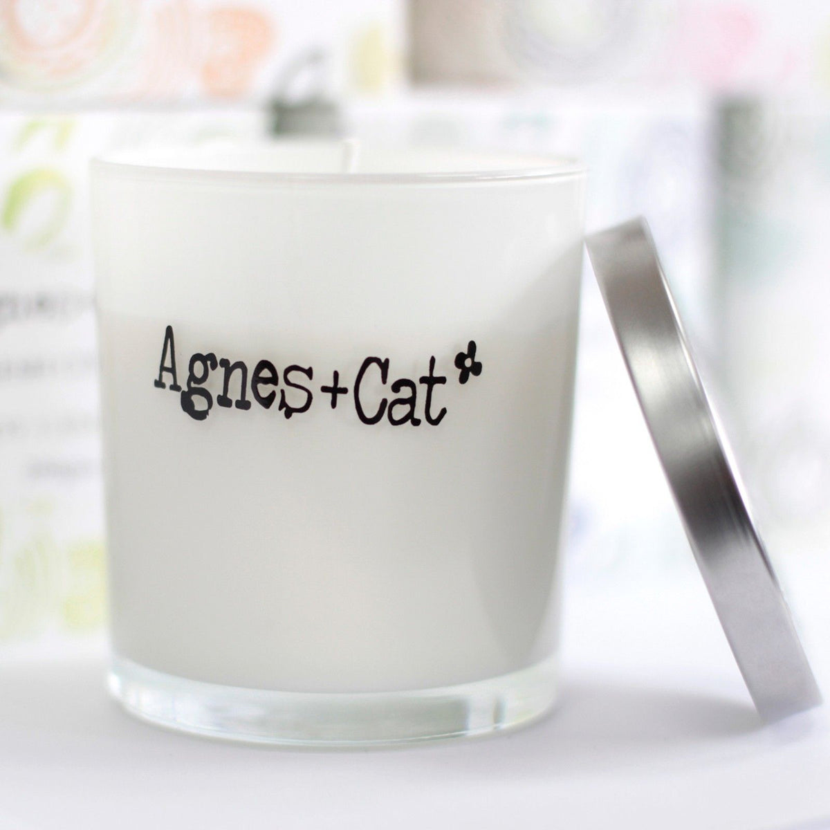 Anibe Lifestyle - Agnes + Cat Votive Sojavaxljus - Dolly Blue