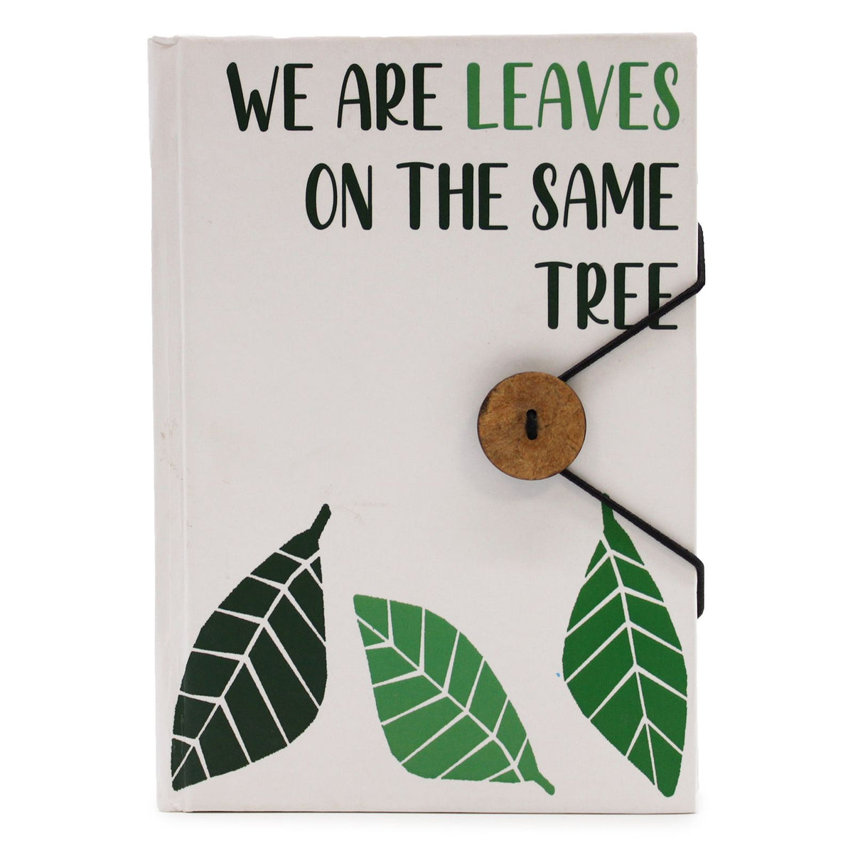 Anibe Lifestyle - Liten anteckningsbok med rem - Leaves on the same tree