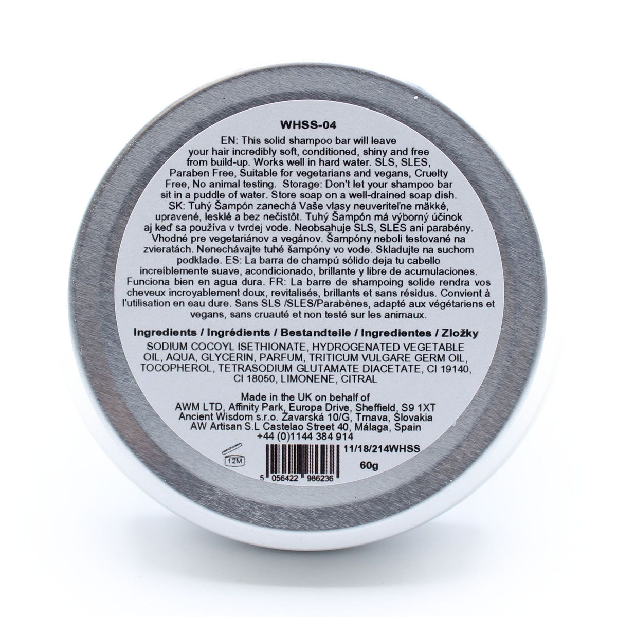 Anibe Lifestyle - Wild Hare Solid Shampoo - Tutti Frutti