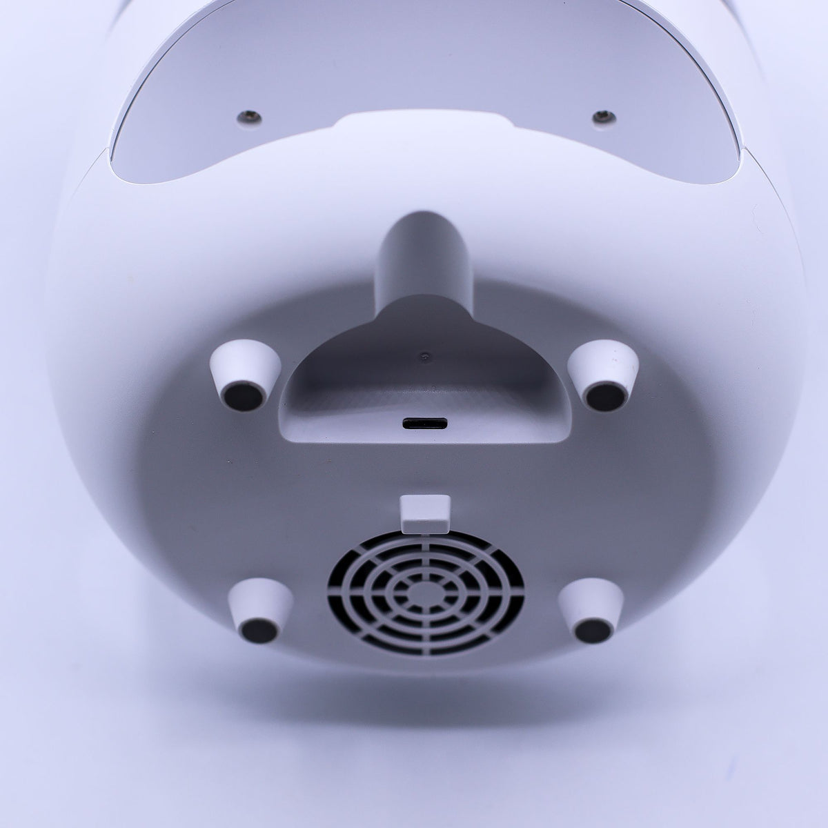Anibe Lifestyle - Aromadiffusor - Salt Stone med flameffekt - vit - USB och timer