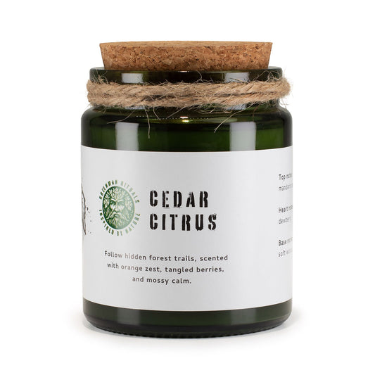 Anibe Lifestyle - Greenman Woodwick Sojavaxljus - Forest Resin