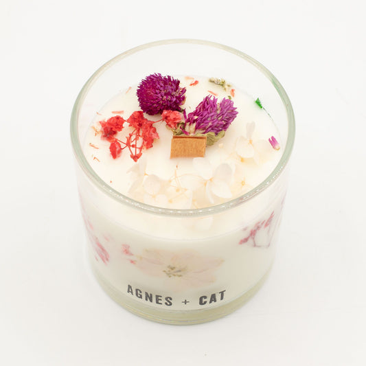 Anibe Lifestyle - Agnes + Cat Botaniska Sojavaxljus - Roses of Sawrey