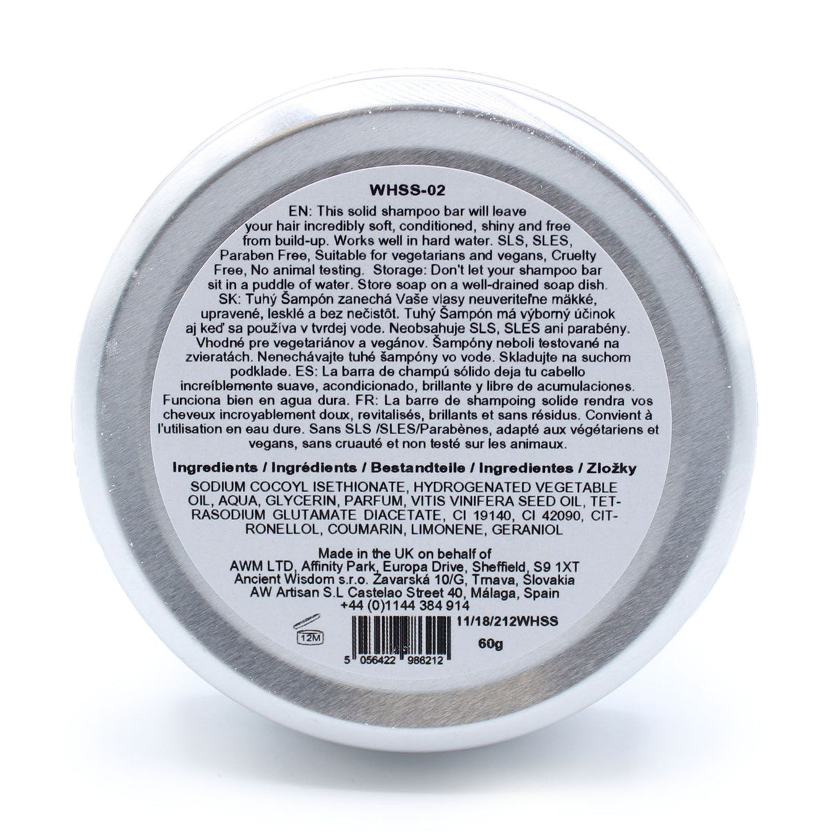 Anibe Lifestyle - Wild Hare Solid Shampoo - Aloe Vera