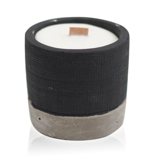 Anibe Lifestyle - Doftljus i betongkruka – Black – Brandy Butter