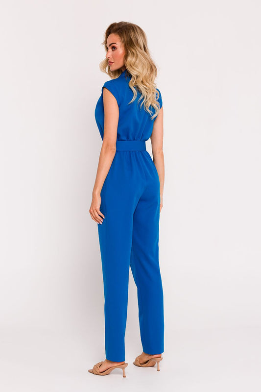 Anibe Lifestyle - Byxdress med omlottblus och bälte