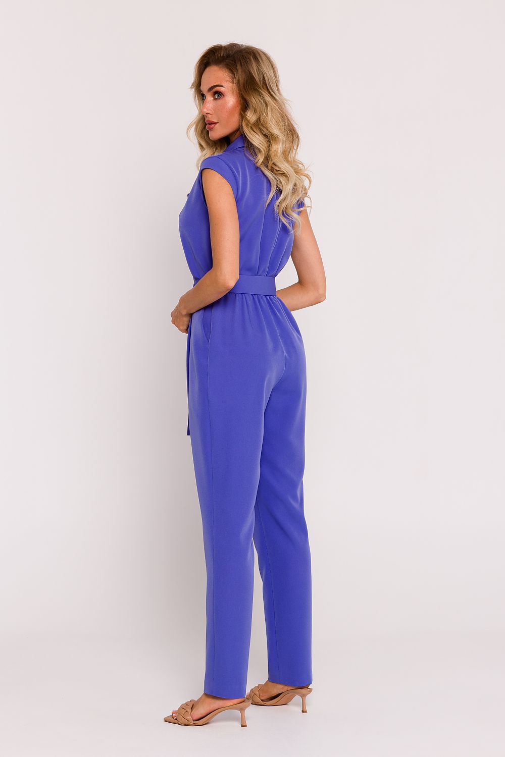 Anibe Lifestyle - Byxdress med omlottblus och bälte