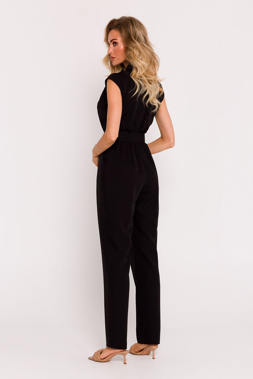 Anibe Lifestyle - Byxdress med omlottblus och bälte